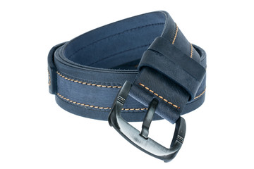 Blue men belt