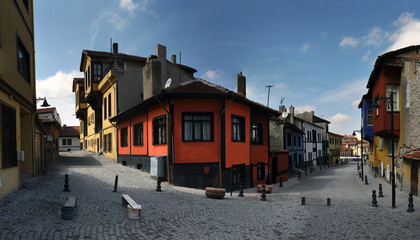 ottoman architecture / colorful odunpazari homes