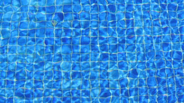 Blue pool water texture