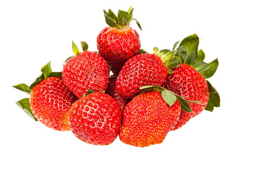 strawberry on a white background