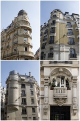 Immeubles à Paris en 4 photos