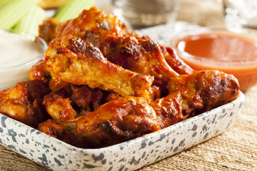 Hot and Spicey Buffalo Chicken Wings