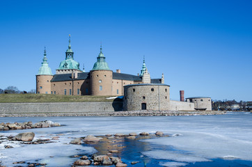 Medieval castle at Kalmar in Sweden © olandsfokus