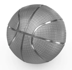 Photo sur Aluminium Sports de balle basketball metal