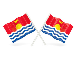 Fototapeta premium Flag of kiribati
