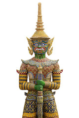 Fototapeta premium Königspalast Tempelwächter, Thailand