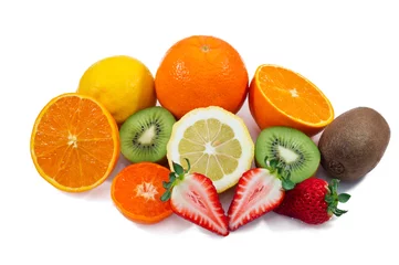 Selbstklebende Fototapeten Früchte mit Vitamin C © frinz