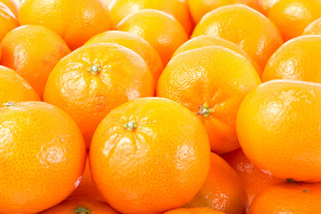 Mandarines background.