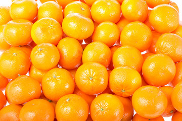 Mandarines background.