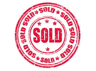 Sold - stamp