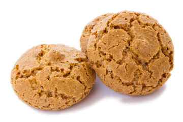 Donut with amaretti biscuits