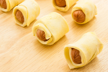 Snacks with Wurstels