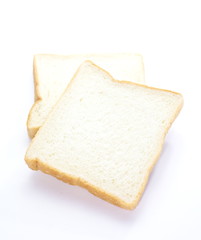 Fototapeta premium sliced bread isolated on white background