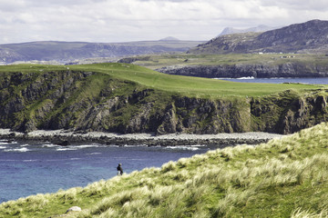 wandern an der schottischen k&uuml;ste in durnesss