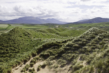 Fototapeta na wymiar schottische highlands in durness