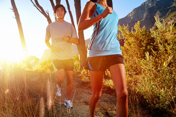 healthy trail running