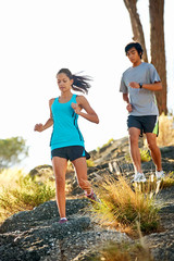 healthy trail running