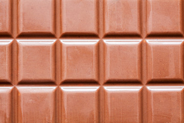 dark chocolate bar as background