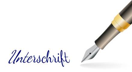 Unterschrift
