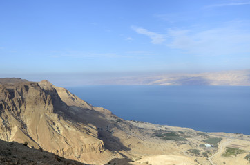 Dead Sea coast.