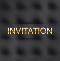 INVITATION_Fond Noir Points