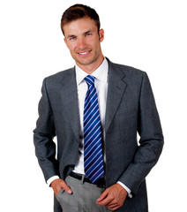 portrait of the young businessman