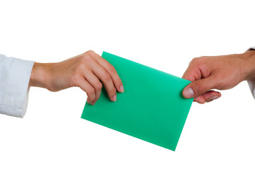Obraz premium envelope transfer