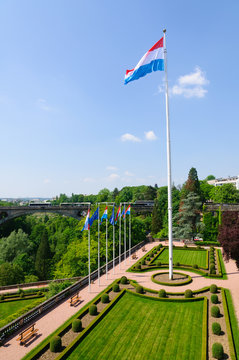 Place de la Constitution in the City of Luxembourg