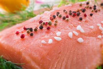 salmon raw