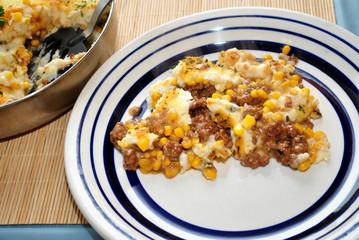 Serving Sheperds Pie
