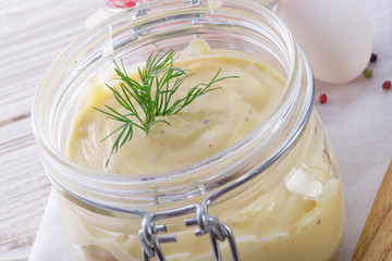 home-baked mayonnaise