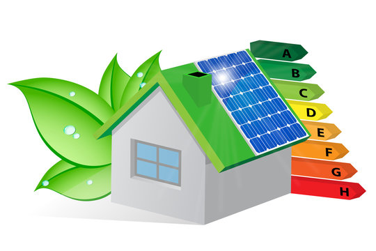 Casa ecologica a risparmio energetico