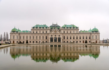 Fototapeta na wymiar Upper Belvedere Palace - Vienna, Austria