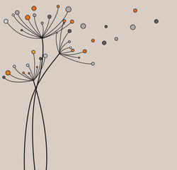 abstract floral background