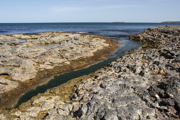 Rocks in Kefken, Kocaeli, Turkey