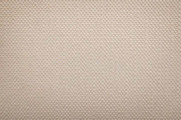 Unbleached woven fabric texture
