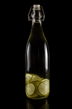 citrus infusion in bottles