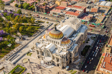 Fototapeta premium Mexico City Fine Arts Museum