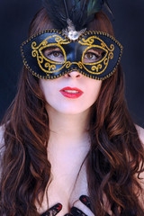 Fototapeta premium Verführerische Maskierung