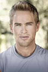 Fototapeta premium Sexy guy with smirk