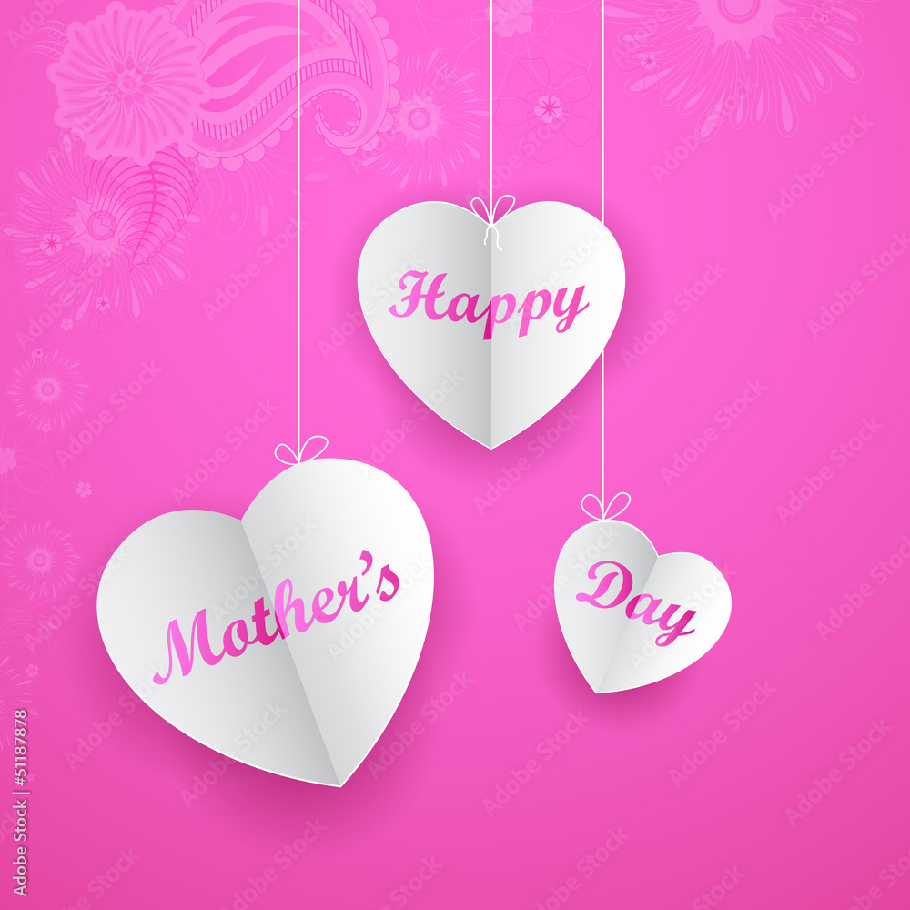 Canvas Prints Happy Mother's Day Background