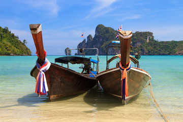 Beautiful bay of Phi Phi island Thailand