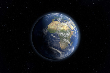 Obraz na płótnie Canvas Earth view