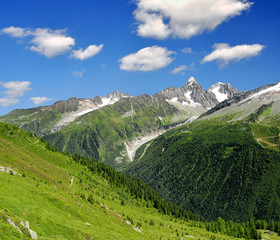 Obraz premium View of the Savoy Alps-Europe