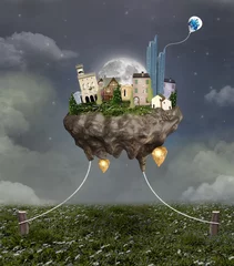 Fliegende Stadt © EllerslieArt