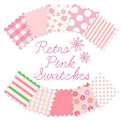 Retro Pink Swatches