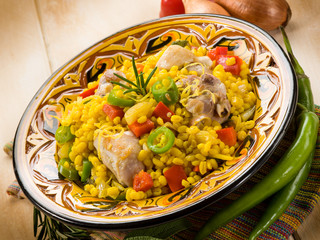 chicken paella