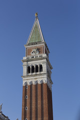Fototapeta na wymiar Campanile San Marco, Venezia, Italia