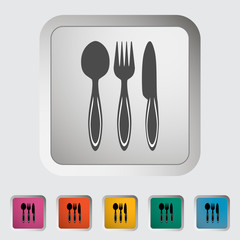 Spoon, fork, knife