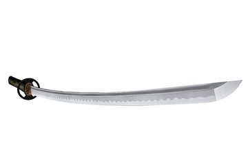 katana sur fond blanc